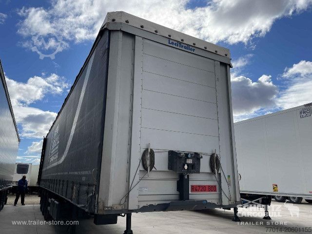 Open semitrailer with tarp Leci Trailer Curtainsider Standard
