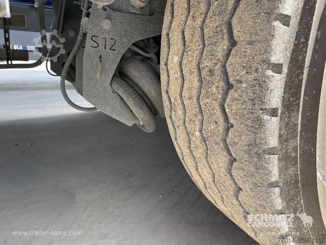 Open semitrailer with tarp Leci Trailer Curtainsider Standard