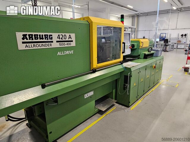 Hydraulische Spritzgießmaschine Arburg 420A 1000-400