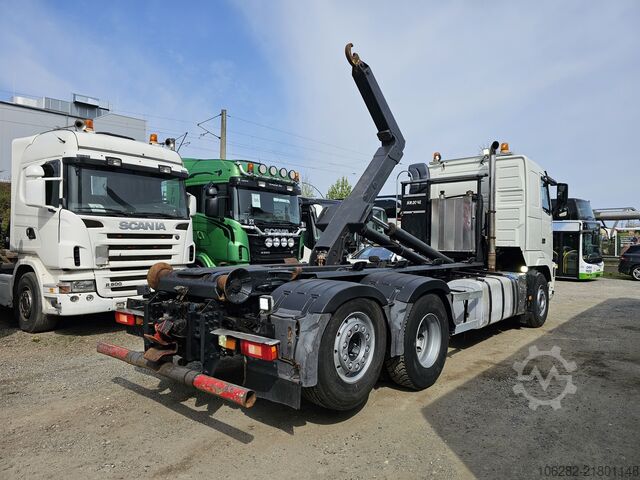 Roll-off tipper truck VOLVO FH510 6x2 HIAB XR20SL53 20Tons Lift+Lenk