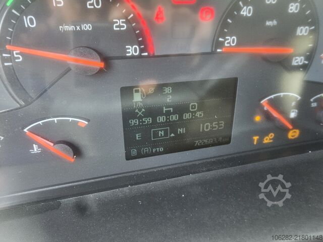 Roll-off tipper truck VOLVO FH510 6x2 HIAB XR20SL53 20Tons Lift+Lenk