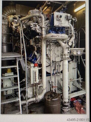 BHKW,  Gasgenerator, MWM  Deutz TBG 632 V16