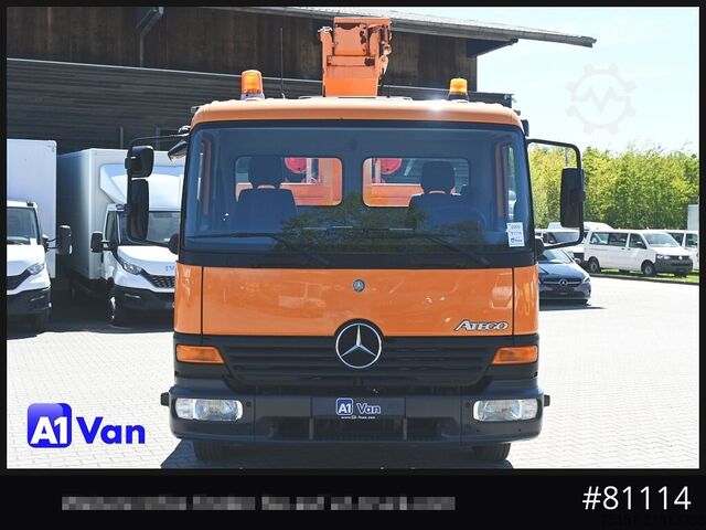 Van MERCEDES-BENZ Atego 815 Hubarbeitsbühne Ruthmann TK145, Klima