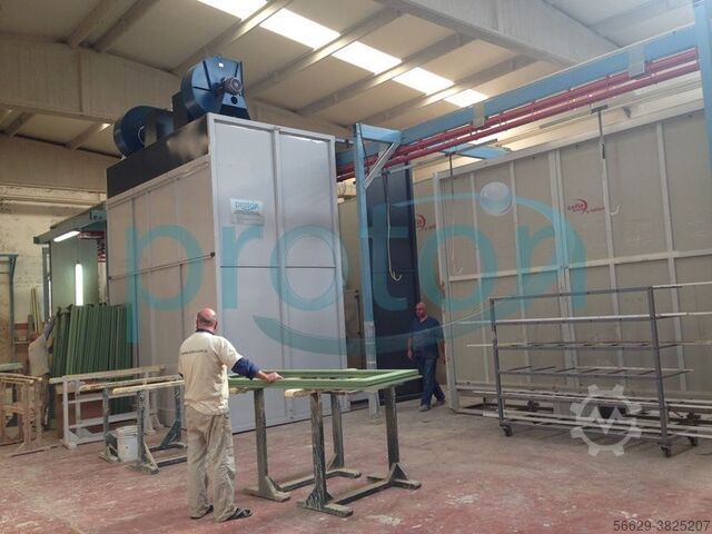 Wet Painting Dry Filter Booths PROTON WETLINE-KF