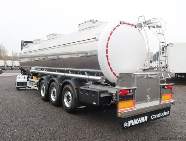 Tankauflieger Magyar 3 Kammer Lebensmitteltank Heizung Drucktank 32 m³