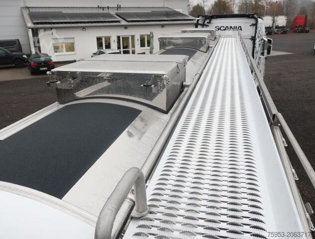 Tankauflieger Magyar 3 Kammer Lebensmitteltank Heizung Drucktank 32 m³