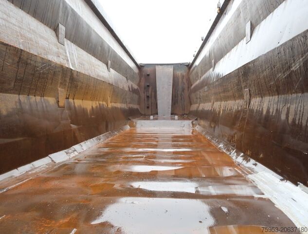 Tipper semitrailer Stas S300CX 86m³ Ferrostar Steel Liftachse Schrottmulde