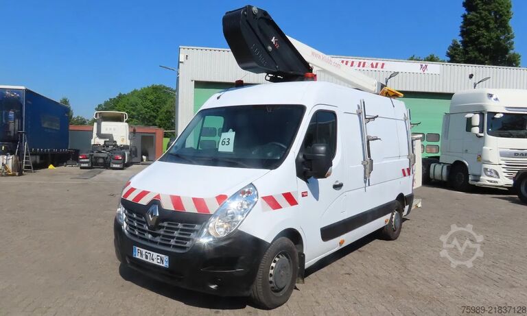 Hebebühne Renault Master 10,5 m, 3 SEATS, KLUBB, 3500 kg, euro6