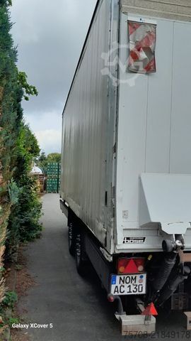 Beverage trailer  Tandem Schiebeplane*7,3 m*18 Pal.*2 to LBW*Alus