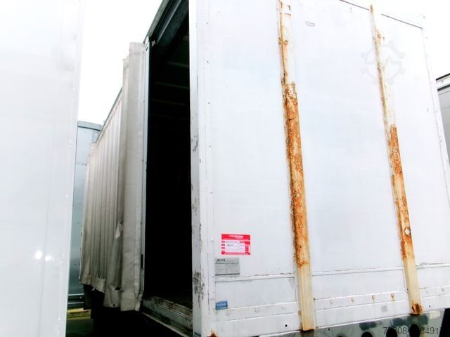 Beverage trailer Tandem Schiebeplane*7,3 m*18 Pal.*2 to LBW*Alus