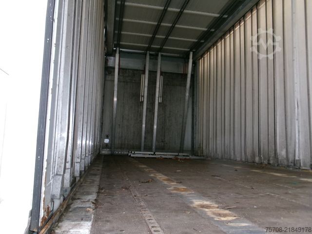 Beverage trailer Tandem Schiebeplane*7,3 m*18 Pal.*2 to LBW*Alus