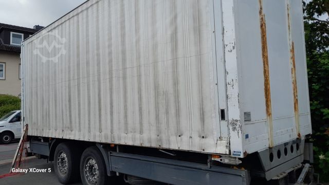 Open trailer with tarp Tandem Schiebeplane*7,3 m*18 Pal.*2 to LBW*Alus