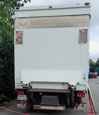 Open trailer with tarp Tandem Schiebeplane*7,3 m*18 Pal.*2 to LBW*Alus