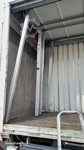 Open trailer with tarp Tandem Schiebeplane*7,3 m*18 Pal.*2 to LBW*Alus