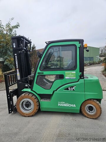 Electric 4-wheel forklift Hangcha CPD50-XD6-SI28