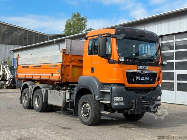 Other MAN TGS 28.400 6x4 Dreiseitenkipper *Wechsel *Kran