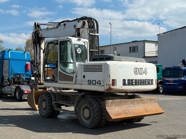 Mobile excavator LIEBHERR A 904 C Litronic Mobilbagger *14.296h