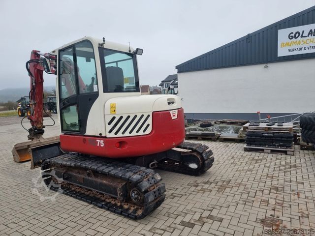 Mini excavator TEREX TC75