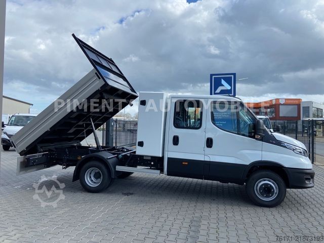 Three-way tipper van IVECO Daily 70C18HD 3SKIPPER STAUKISTE DIFFSPE AHK LED