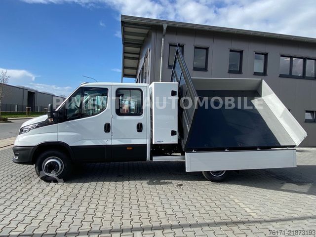 Three-way tipper van IVECO Daily 70C18HD 3SKIPPER STAUKISTE DIFFSPE AHK LED