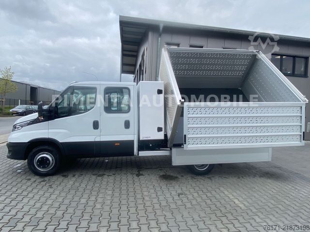 Three-way tipper van IVECO Daily 70C18HD 3SKIPPER KISTE ALUGITT DIFFSPR AHK