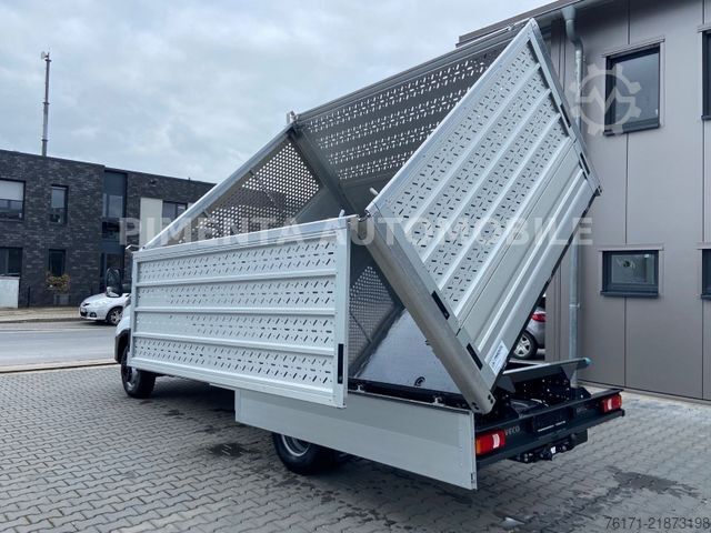 Three-way tipper van IVECO Daily 70C18HD 3SKIPPER KISTE ALUGITT DIFFSPR AHK
