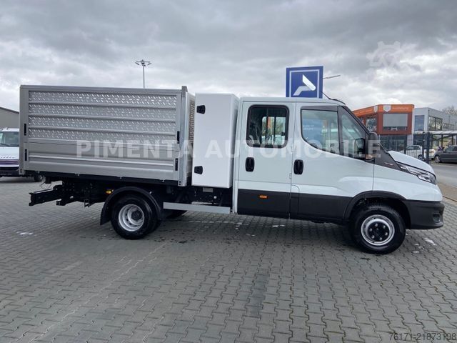Three-way tipper van IVECO Daily 70C18HD 3SKIPPER KISTE ALUGITT DIFFSPR AHK