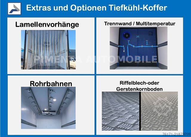 Refrigerator body van IVECO Daily 70C18A8P -20° AUT LUFTF LBW 1,10m LadeKant