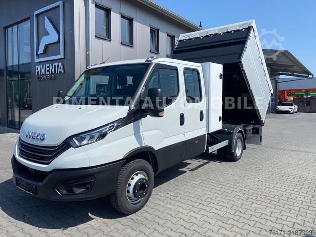 Three-way tipper van IVECO Daily 70C18HD 3SKIPPER KISTE PENDEL DIFFSP KLIMA
