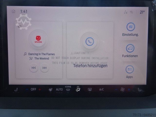 Kastenwagen FORD Transit Courier Trend BEV 54kWh WiPa Kam GRA