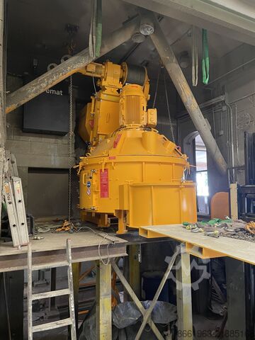Stationary concrete mixing plant Pemat Planetenmischer Anlage PMPR 500