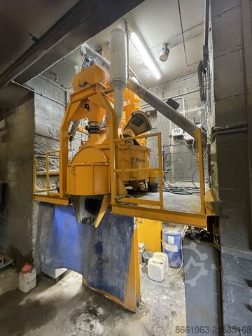 Stationary concrete mixing plant Pemat Planetenmischer Anlage PMPR 500