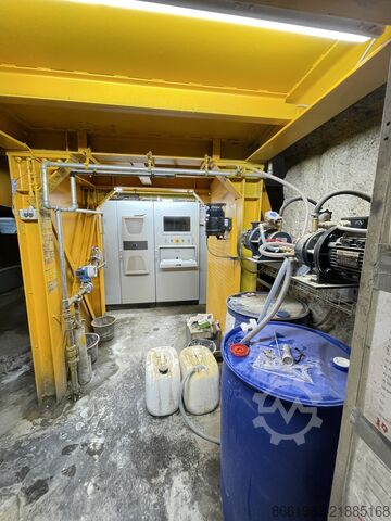 Stationary concrete mixing plant Pemat Planetenmischer Anlage PMPR 500