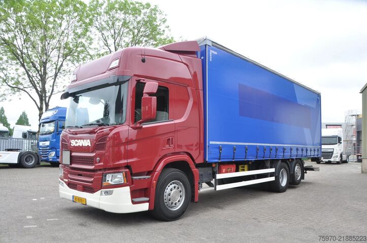 Sliding tarpaulin Scania P280 6X2 2023 125.790km KRONE 8,2m DHOLLANDIA