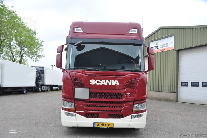 Sliding tarpaulin Scania P280 6X2 2023 125.790km KRONE 8,2m DHOLLANDIA