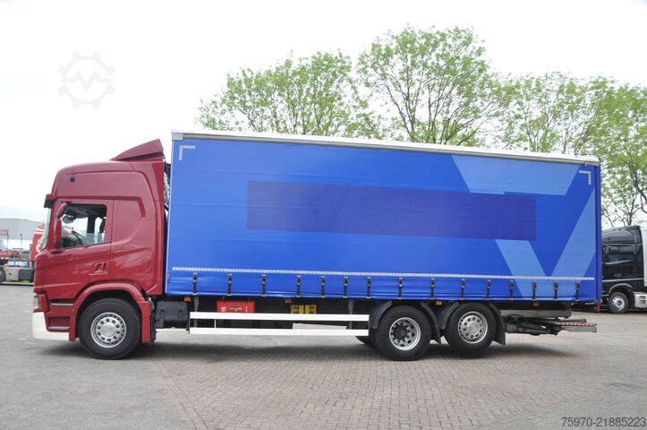 Sliding tarpaulin Scania P280 6X2 2023 125.790km KRONE 8,2m DHOLLANDIA
