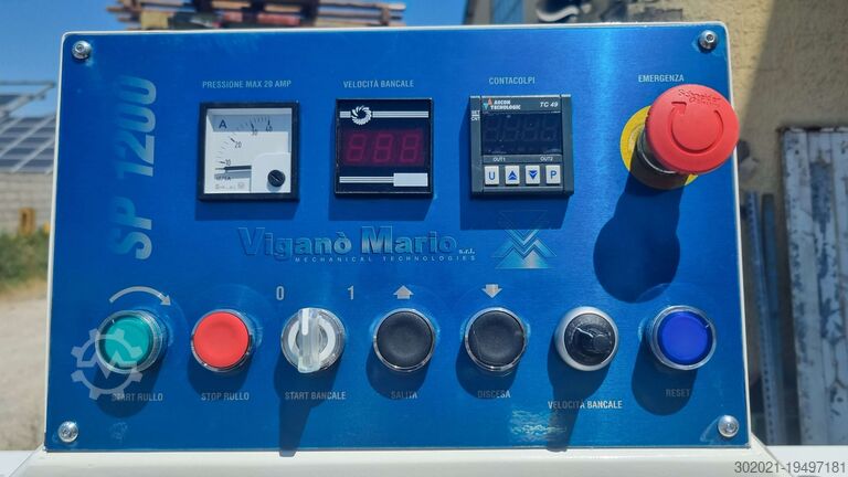 Roller Polishing Machine – Viganò SP1200 VIGANO' SP 1200