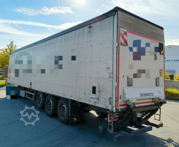 Open semitrailer with tarp SCHMITZ CARGOBULL SCS 24/L SpeedCurtain -LBW 3t.-RSAB-Lift