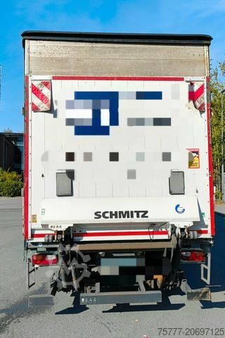 Open semitrailer with tarp SCHMITZ CARGOBULL SCS 24/L SpeedCurtain -LBW 3t.-RSAB-Lift
