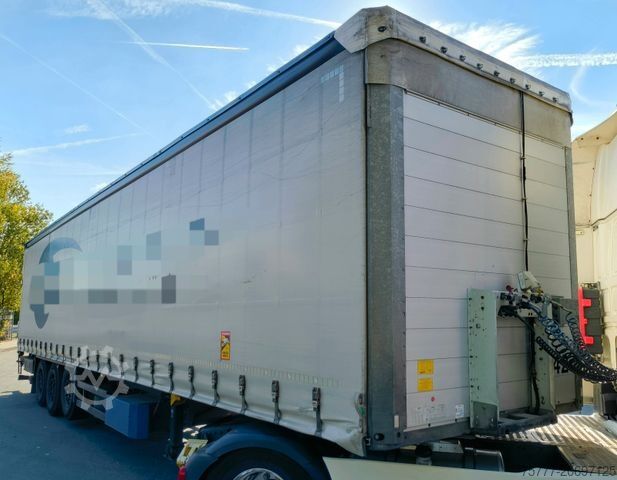 Open semitrailer with tarp SCHMITZ CARGOBULL SCS 24/L SpeedCurtain -LBW 3t.-RSAB-Lift