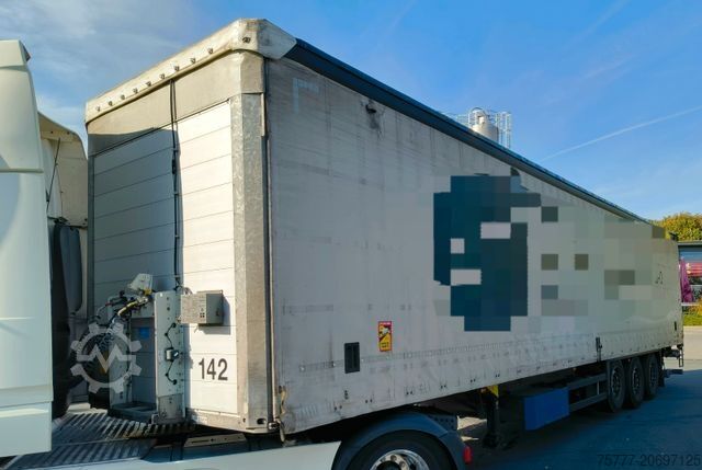 Open semitrailer with tarp SCHMITZ CARGOBULL SCS 24/L SpeedCurtain -LBW 3t.-RSAB-Lift