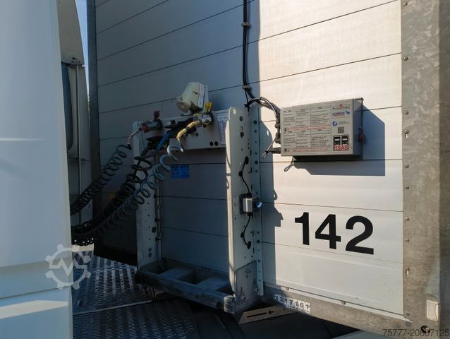 Open semitrailer with tarp SCHMITZ CARGOBULL SCS 24/L SpeedCurtain -LBW 3t.-RSAB-Lift