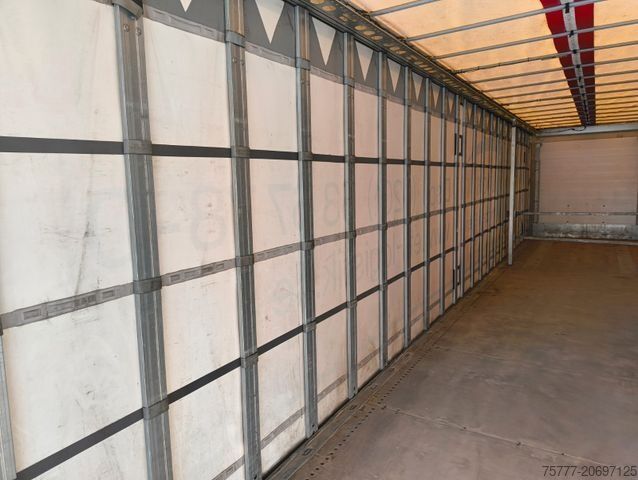 Open semitrailer with tarp SCHMITZ CARGOBULL SCS 24/L SpeedCurtain -LBW 3t.-RSAB-Lift