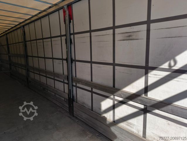 Open semitrailer with tarp SCHMITZ CARGOBULL SCS 24/L SpeedCurtain -LBW 3t.-RSAB-Lift