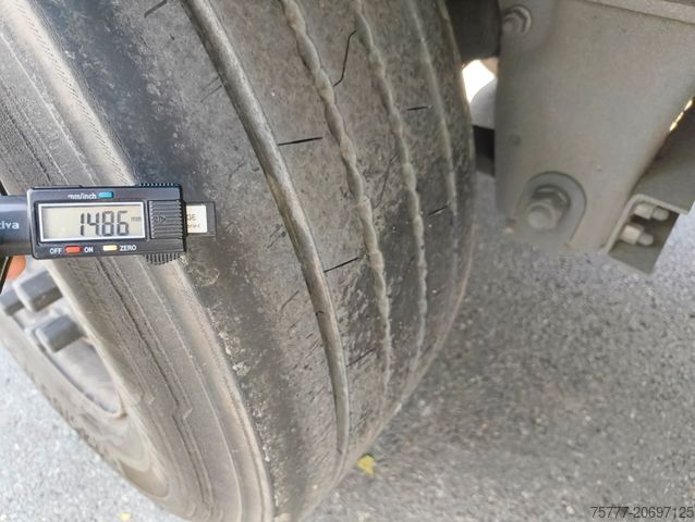 Open semitrailer with tarp SCHMITZ CARGOBULL SCS 24/L SpeedCurtain -LBW 3t.-RSAB-Lift