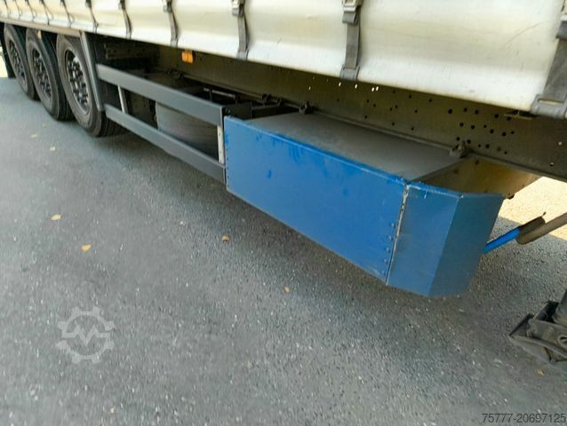 Open semitrailer with tarp SCHMITZ CARGOBULL SCS 24/L SpeedCurtain -LBW 3t.-RSAB-Lift