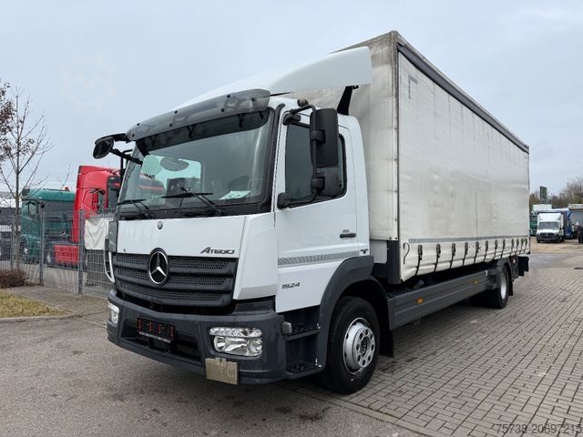LKW mit Pritsche & Plane MERCEDES-BENZ Atego 1524 L Pritsche+Plane+LBW/Klima