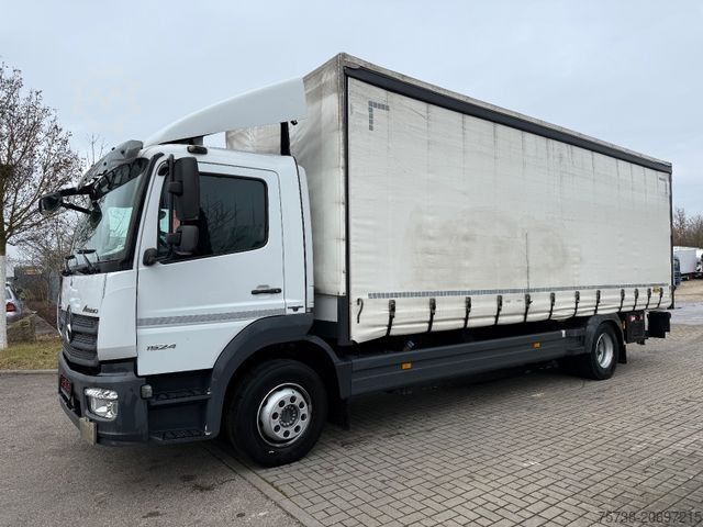 LKW mit Pritsche & Plane MERCEDES-BENZ Atego 1524 L Pritsche+Plane+LBW/Klima