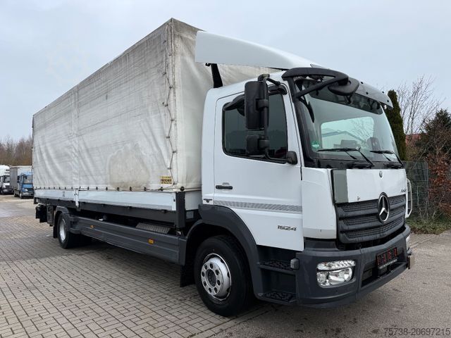 LKW mit Pritsche & Plane MERCEDES-BENZ Atego 1524 L Pritsche+Plane+LBW/Klima