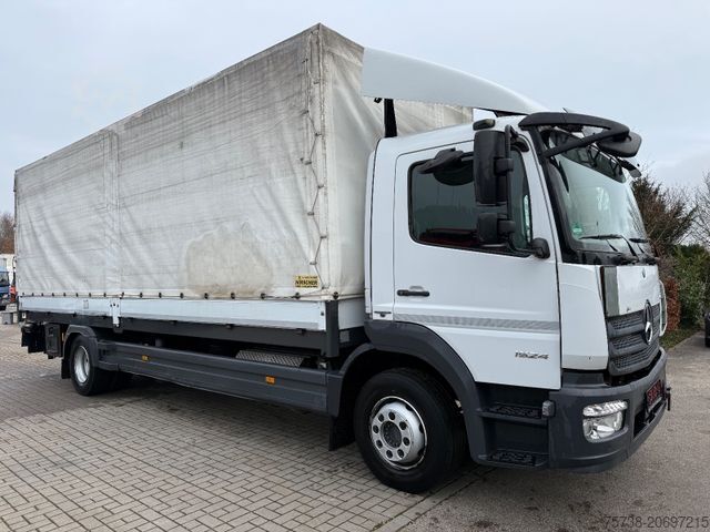 LKW mit Pritsche & Plane MERCEDES-BENZ Atego 1524 L Pritsche+Plane+LBW/Klima